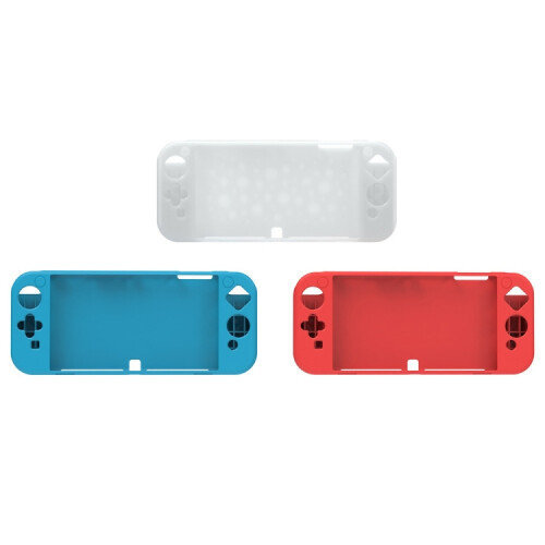 DOBE TNS-1135 Game Console Integrated All-Inclusive Soft Slip Protective Case compatible Nintendo Switch OLED(White) 1