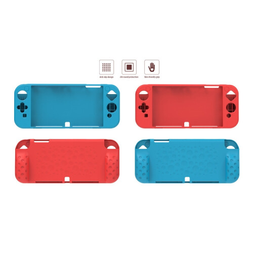 DOBE TNS-1135 Game Console Integrated All-Inclusive Soft Slip Protective Case compatible Nintendo Switch OLED(White) 2