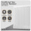 Dellonda Baridi Horizontal Traditional 2 Column Radiator 9