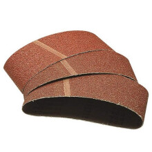 wolfcraft Fabric Sanding Belt Set 9 Pcs., for Wood/Metal I 1933100