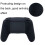 compatible Nintendo Switch Pro Game Handle Soft Shock Absorbing Silicone Protective Sleeve(White) 5