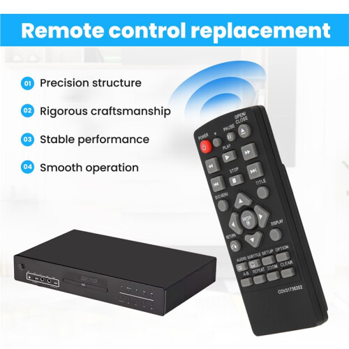 Remote Control for  DVD Player COV31736202 for DP132NU DP132 2