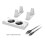 For  Series S Console Dual Cooler Vertical Fan System 2 USB Hub Charging Cooling Stand 6