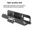 compatible Nintendo Switch 2 PGTECH GP-369 Game Consol Wall Mount Storage Rack With Handle Storage Hook 2
