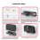 compatible Nintendo Switch 2 PGTECH GP-369 Game Consol Wall Mount Storage Rack With Handle Storage Hook 6