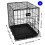 Actiaspet Dog Cage Black Foldable Pet Crate 2