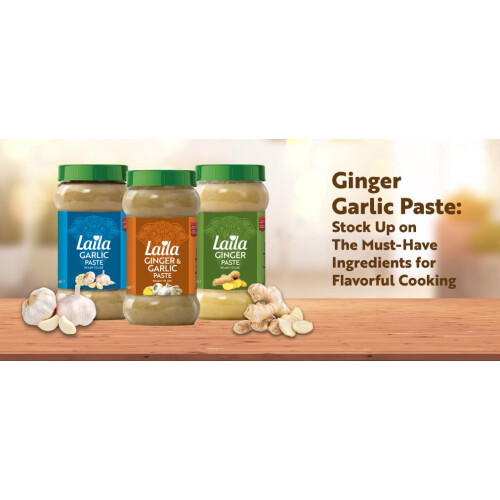 Laila Garlic Paste 1KG Pack of 2 2