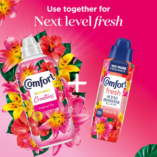 Comfort Comfort Perfume Creations Tropical Lily Fabric Conditioner Softener 2