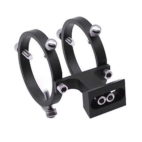2X Adjustable Pointer Finderscope Bracket 6-Point Guidescope Rings Mount Astronomical Telescope,65mm(33mm-64mm) 2