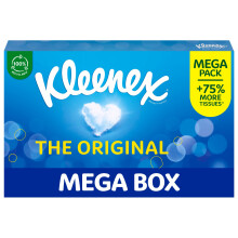 Kleenex Original Tissues Always soft strong Single Mega Pack