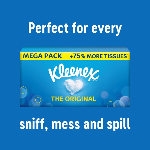 Kleenex Kleenex Original Tissues  Always soft  strong  Single Mega Pack 1
