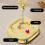 Sound Combination Interactively Cats Play Toy for Mental-Yellow 5