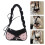 Stylish Polyester Shoulder Bag Unique Pleated Design Lightweight 2