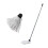 Addis Addis Cotton Mop Made from Recycled Cotton with 3 Piece Handle and Extra replace 1