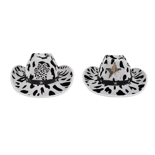 Western Styles Fedoras Hat for Children with-fivepointed star 1