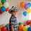 Western Styles Fedoras Hat for Children with-fivepointed star 5
