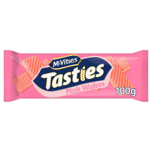 McVities Tasties Pink Wafer Biscuits 100 g Pack of 1