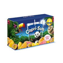 Capri - Sun Zero Jungle Kids' Juice Drink (8 x 200ml), No Added Sugar