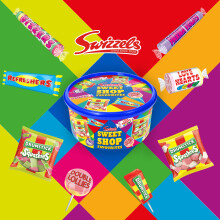 Swizzels Sweet Shop Favourites Classic Sweet Mix 650g Tub of Assorted
