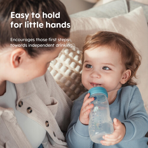 MAM MAM Easy Active Bottles  2 Pack 2 x 330ml  Fast Flow MAM Teats Size 3 1