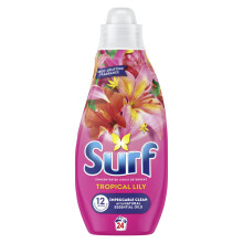 Surf Tropical Lily Laundry Washing with a joy-infused fragrance & natural essential oils lasting up to 12 hours in wear Liquid Detergent for