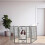 Medium Heavy Duty 6 Panel Pet Playpen Metal Cage 5