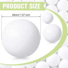 600 Pack Pong Balls Table Tennis Balls 40 mm Pingpong Balls Bouncy Balls Entertainment Table Tennis ,White