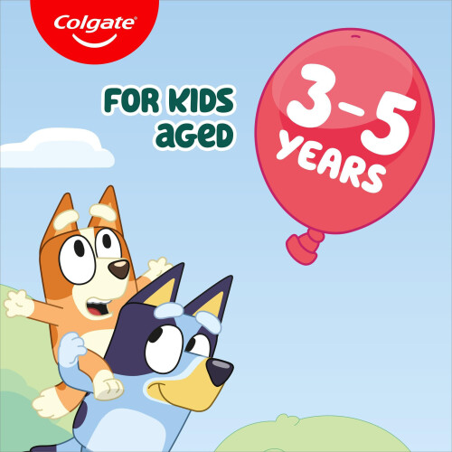 Colgate Colgate Kids Bluey Manual Toothbrush 2pk 1