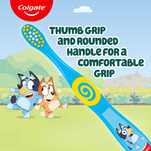 Colgate Colgate Kids Bluey Manual Toothbrush 2pk 2