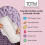 TOTM Natural Pads - Organic Cotton - Medium - 10 Pack - Secure Wings 3