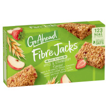 Go Ahead FibreJacks Apple Strawberry 4 Bars 1189 g Pack of 1
