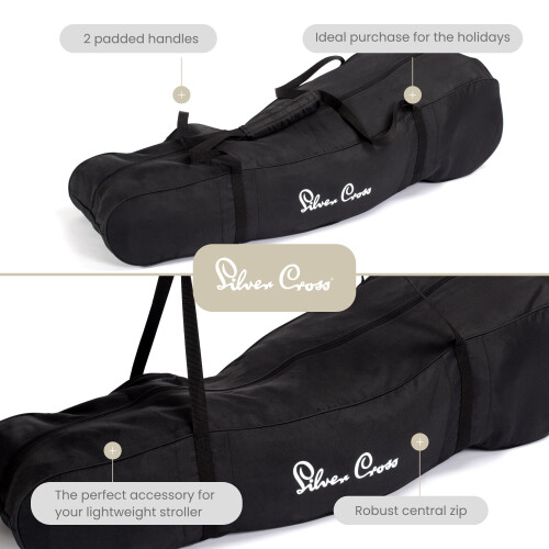 Silver Cross Silver Cross - Universal Stroller Bag - Pram Organiser Bag | Travel 2
