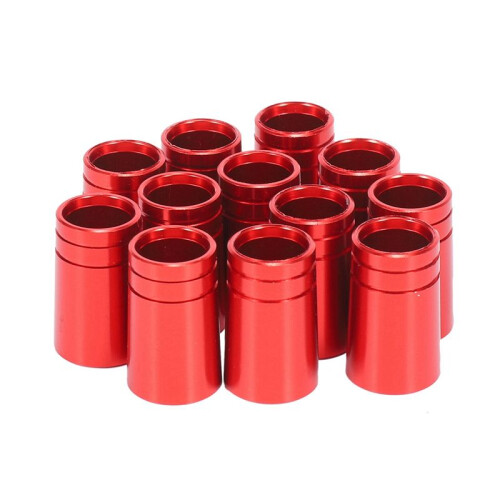 60 Pezzi Ghiere da  .370 Alluminio 22 mm per Ferri Aste Accessori per Mazze da 2