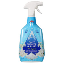 Astonish Daily Shower and Shine, Vegan and Cruelty-free Shower Spray, 750ml, White Lilies
