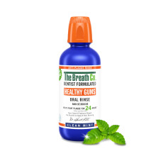 The Breath Co. Healthy Gums Mouthwash, 24 Hours Plaque Control, 500ml