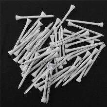 200 Stücke Professionelle 83 mm Weiß Holz Tees Zubehör Trainings Hilfen