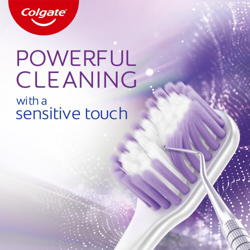 Colgate Colgate Gentle Clean Sensitive Toothbrush - Soft, Wide Head 2