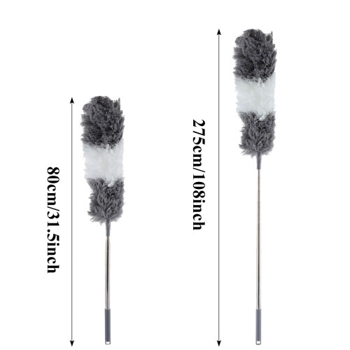 ASelected Microfiber Duster, 108" Extendable Pole 2