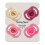 Tommee Tippee Tommee Tippee Ultra-Light StayPut Dummy, 6-18m, 4-Pack, One-Piece Silicone Sooth 7