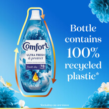 Comfort Ultra Fresh Fabric Conditioner Fresh Sky 78 Washes 117 L – Inf