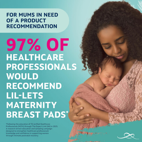 Lil-Lets LilLets Maternity BreastPads X 120 Count Disposable Nursing Pads for B 2