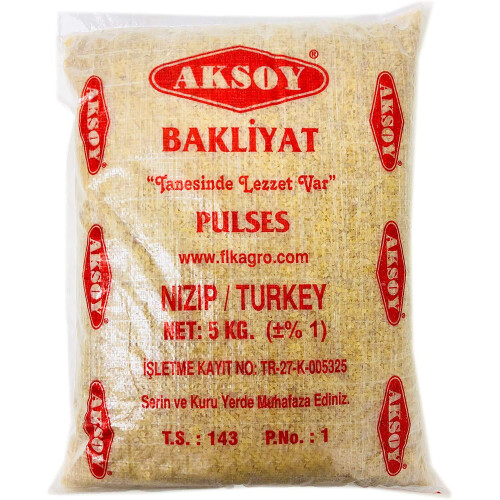 Aksoy Cracked Wheat Coarse Bulgur, 5kg, Whole Grain 1