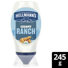 Hellmanns Creamy Ranch Sauce made with buttermilk garlic cool tangy