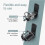 8X Wall-Mounted Bicycle Pedal Mounting Bracket Heavy-Duty Bicycle Fixed Hook Pedal Bicycle Storage Bracket 7