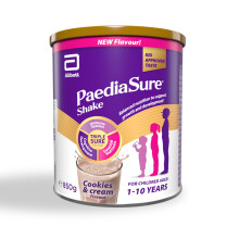 PaediaSure Shake – Cookies & Cream Flavour – 850g – Balanced Nutritional Supplement Drink – Multivitamin for Kids – With Protein, Carbohydra