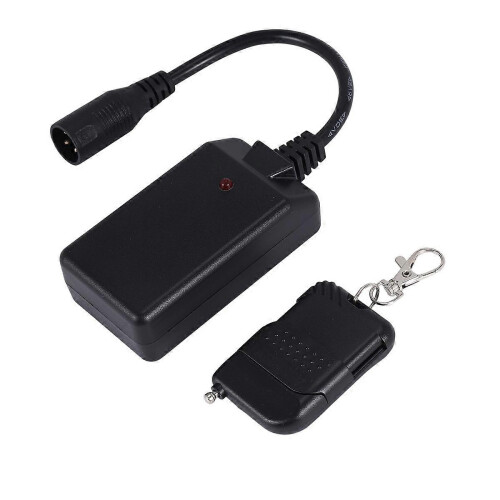 Portable 3 Pins XLR Wireless Remote Control Receiver for Smoke Fog Machine DJ Stage Controller Recep MSPHX 2