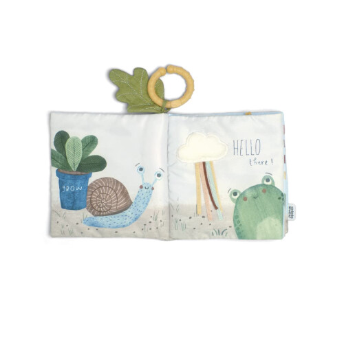 Mamas & Papas Mamas  Papas Interactive Activity Book with Crinkly Pages Squeaker Tee