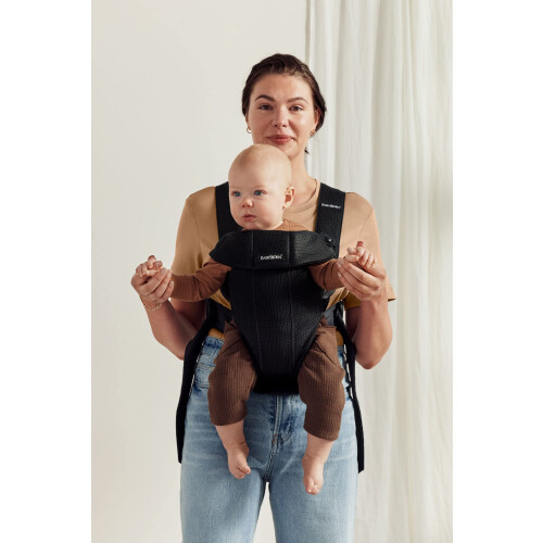 BabyBjÃƒÂ¶rn Baby Carrier Mini, 3D Mesh, Black 1