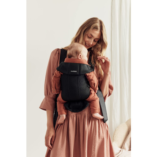 BabyBjÃƒÂ¶rn Baby Carrier Mini, 3D Mesh, Black 2
