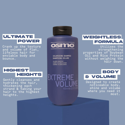 Osmo Osmo Extreme Volume Thickening Shampoo, 400ml 1